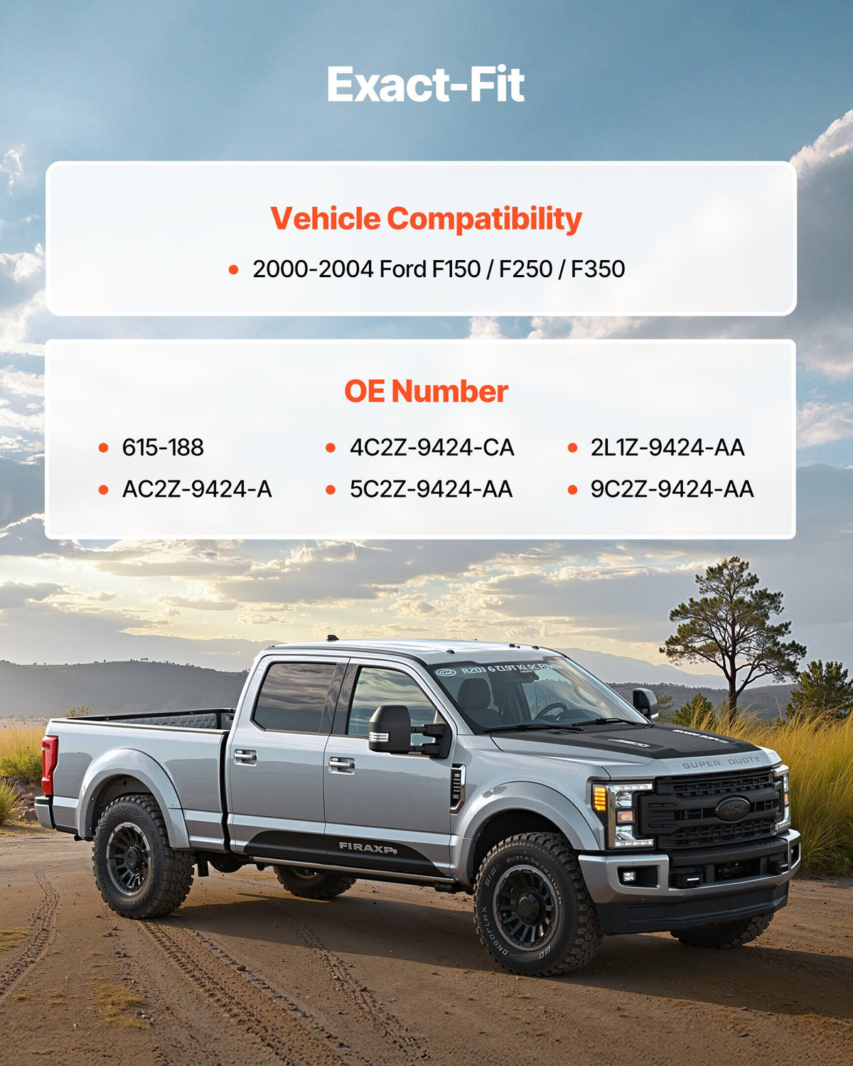 VEVOR Intake Manifold, with Gasket, Engine Intake Manifold Assembly Compatible with 2000-2004 Ford F150/F250/F350, Replace 615-188, AC2Z-9424-A, 2L1Z-9424-AA, 4C2Z-9424-CA,