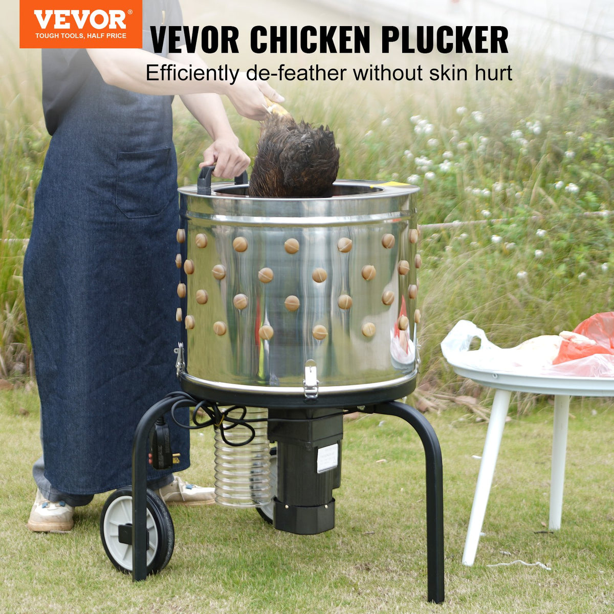 VEVOR Poultry Pluckers - Select Your Configuration - JQTMJH1100W20B7SXV1 - view 2