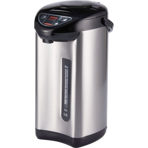 VEVOR Hot Water Dispenser, Adjustable 4 Temperatures Water Boiler and Warmer, 304 Stainless Steel Countertop Water Heater, 3-Way Dispense for Tea, Coffee and Baby Formula, 5L/169 - JRSH5L000000EF0JHV1 - view 1