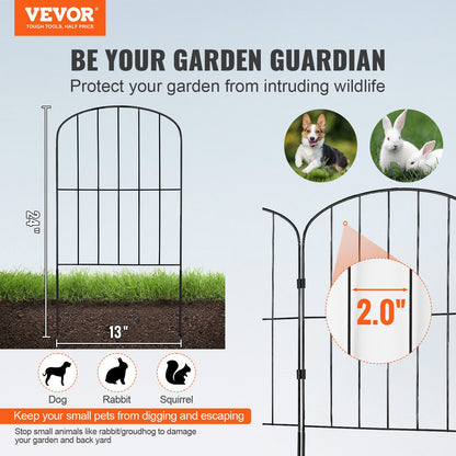 VEVOR Metal Fence Panels - Select Your Configuration - JSWL2413INCHO06VPV0 - view 2