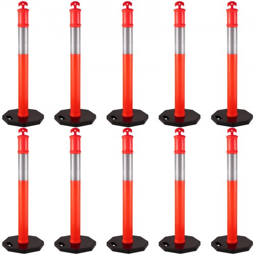 VEVOR Traffic Delineator Posts - Select Your Configuration - JSZ10PTXJSZZH0001V0 - view 1