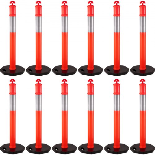 VEVOR Traffic Delineator Posts - Select Your Configuration - JSZ12PTXJSZZH0001V0 - view 1