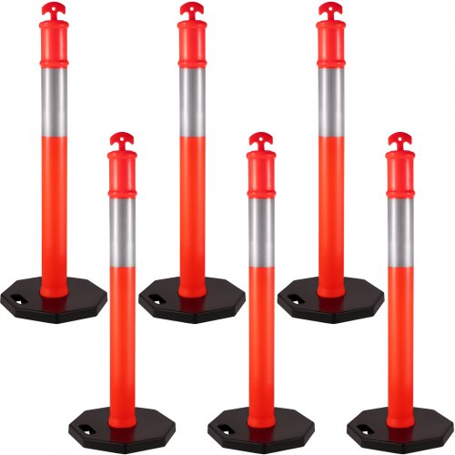 VEVOR Traffic Delineator Posts - Select Your Configuration - JSZ6PTXJSZZH00001V0 - view 1