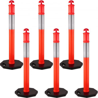 VEVOR Traffic Delineator Posts - Select Your Configuration - JSZ6PTXJSZZH00001V0 - view 1