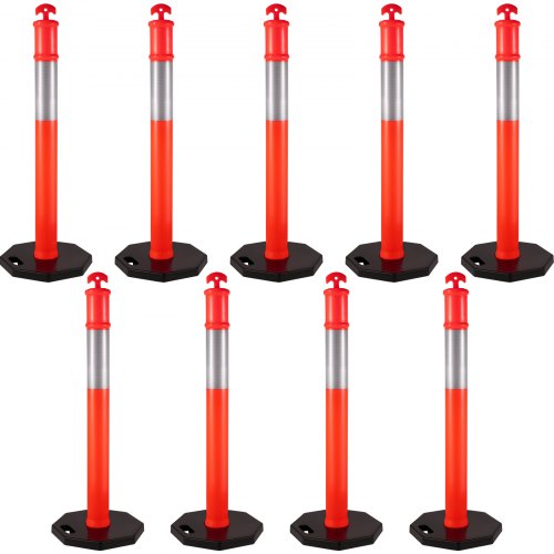 VEVOR Traffic Delineator Posts - Select Your Configuration - JSZ9PTXJSZZH00001V0 - view 1