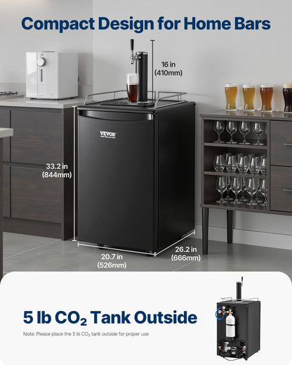 VEVOR Vertical Kegerator Key Dispenser