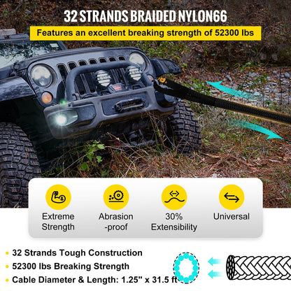 VEVOR Tow Strap - Select Your Configuration - JYSBHS5230032TQEEV0 - view 3
