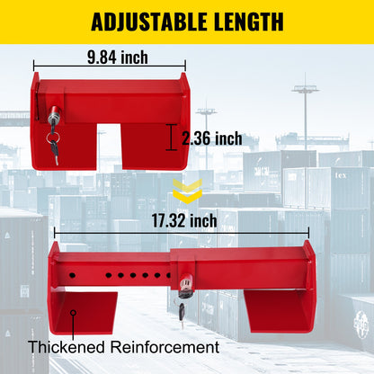 VEVOR Cargo Door Lock & Truck Tailgate Lock - Select Your Configuration - JZXGDYCHS-H841ZYTV0 - view 2