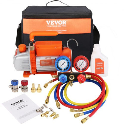 VEVOR A/C Vacuum Pumps - Select Your Configuration - K35CFM150WA2L21TAV1 - view 1