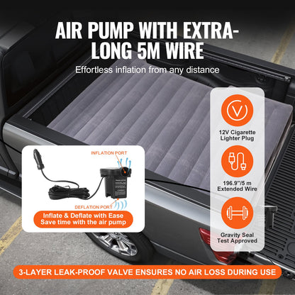 VEVOR Truck Bed Air Mattress - Select Your Configuration - KCCQCD5558FTTKNM6V9 - view 3