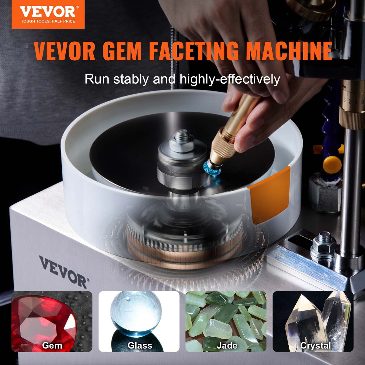 VEVOR Gem Faceting Machine - Select Your Configuration - KDSM603000RPM8A4JV1 - view 2