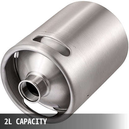 VEVOR 2 L Stainless Steel Nitro Coffee Dispenser - product view 2