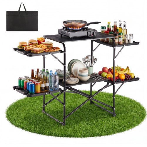 VEVOR Outdoor Camping Kitchen - Select Your Configuration - KJCBZKMPJHSS3NPRS001V0 - view 1