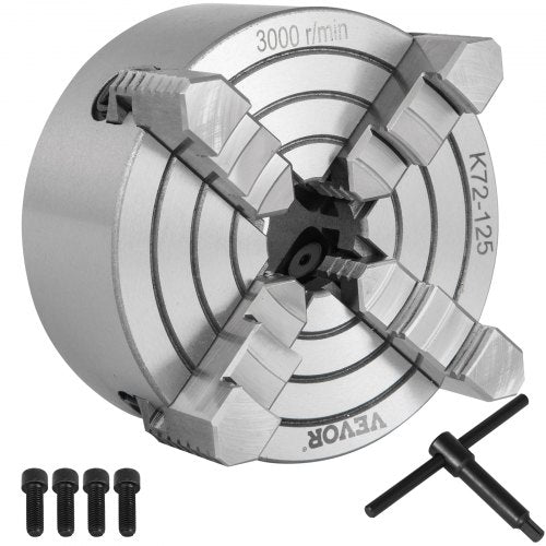 VEVOR Precision Lathe Chuck - Select Your Configuration - KPK72-12500000001V0 - view 1