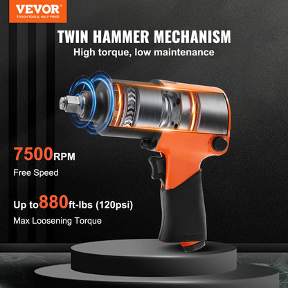 VEVOR Air Impact Wrenches - Select Your Configuration - KQ660N121000NH9DPV0 - view 2