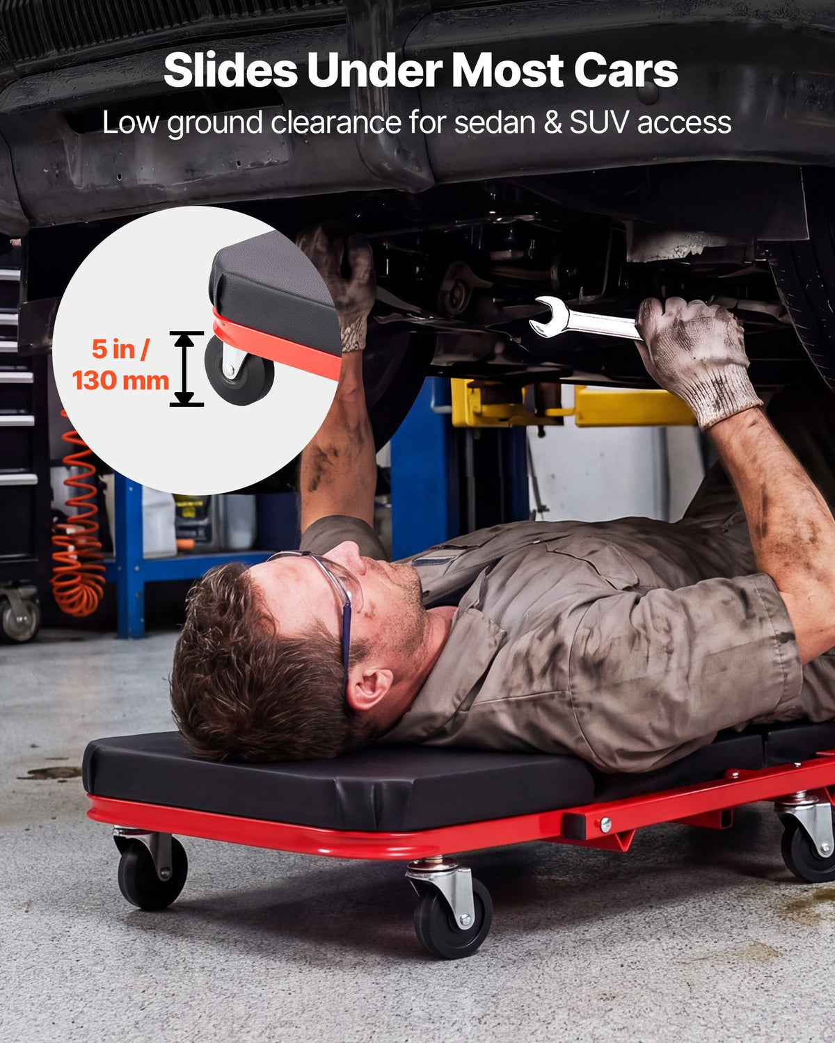 VEVOR Garage Creeper - Select Your Configuration - KZDXCTB40INC0HTH8001V0 - view 3