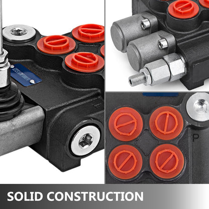 VEVOR Hydraulic Control Valves - Select Your Configuration - KZF2S11GPMYY00001V0 - view 2