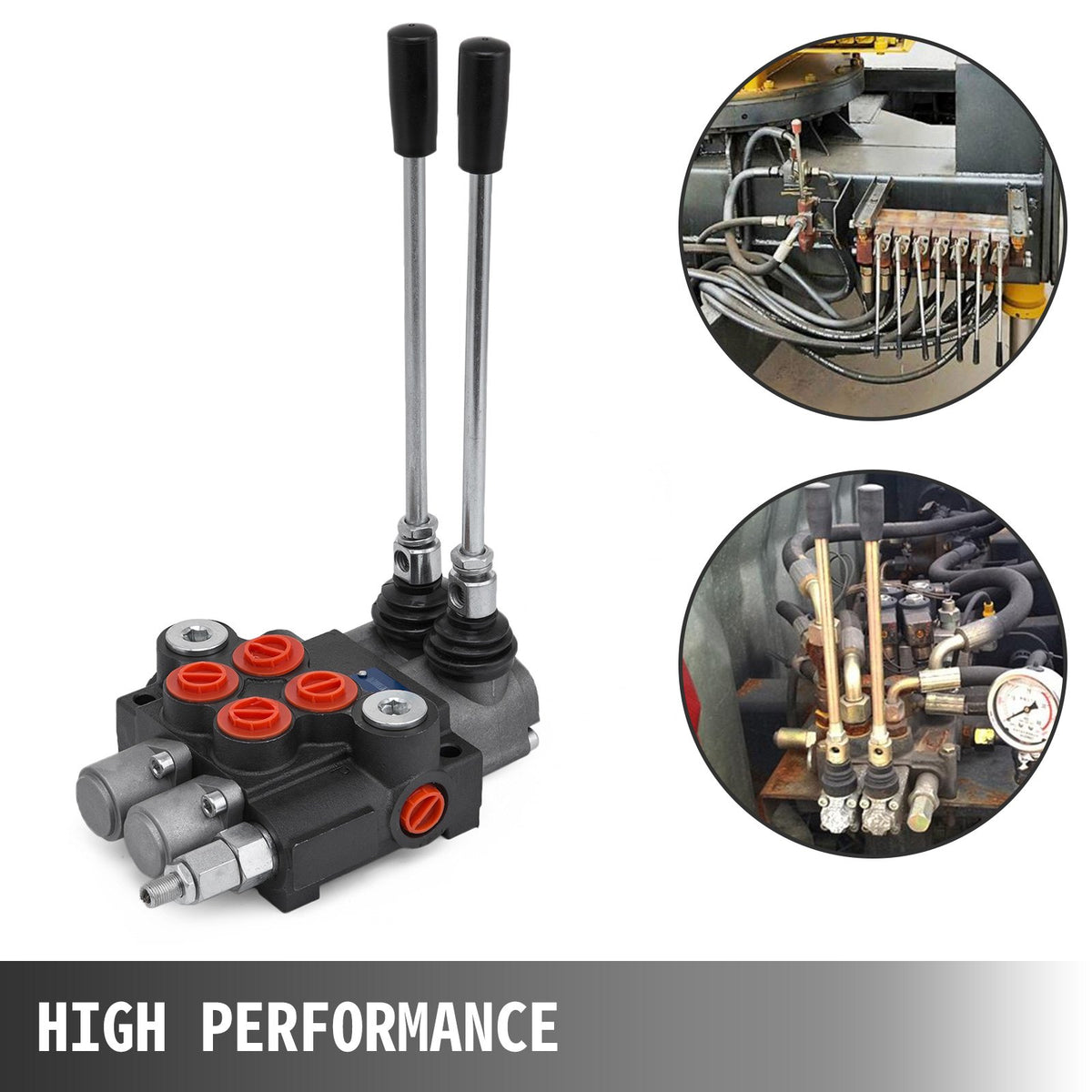 VEVOR Hydraulic Control Valves - Select Your Configuration - KZF2S11GPMYY00001V0 - view 3