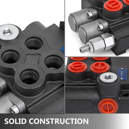 VEVOR Hydraulic Control Valves - Select Your Configuration - KZF2S11GPMYYDG001V0 - view 2