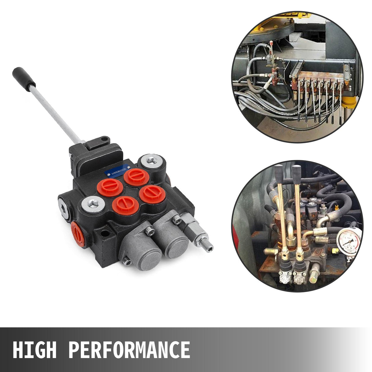 VEVOR Hydraulic Control Valves - Select Your Configuration - KZF2S11GPMYYDG001V0 - view 3