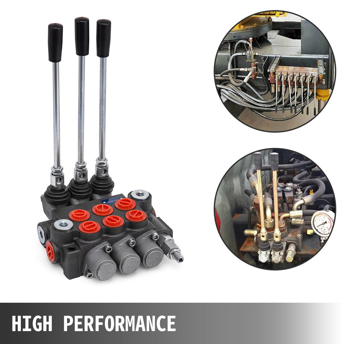 VEVOR Hydraulic Control Valves - Select Your Configuration - KZF3ZYY11GPMSZY01V0 - view 3