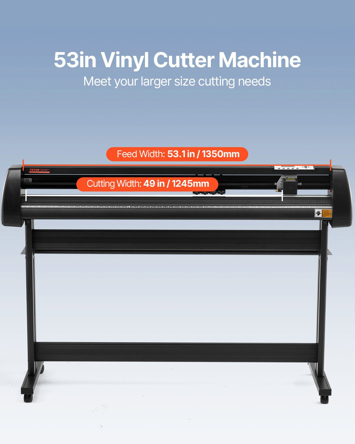VEVOR Vinyl Cutters - Select Your Configuration - KZJ-1350SDJC00001V1 - view 2