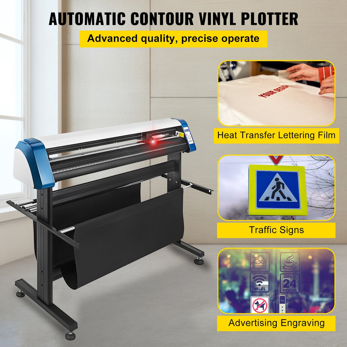 VEVOR Vinyl Cutters - Select Your Configuration - KZJ1350ZDXBKZJ001V1 - view 2