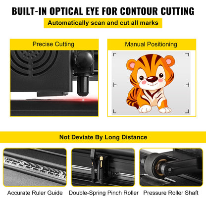 VEVOR Vinyl Cutters - Select Your Configuration - KZJ1350ZDXBKZJ001V1 - view 3