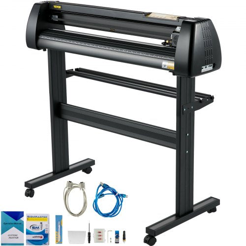 VEVOR Vinyl Cutter Offline 28in / 720mm Vinyl Plotter Machine w/ Floor Stand - KZJHRJBGSDDZJNSNGV1 - view 1