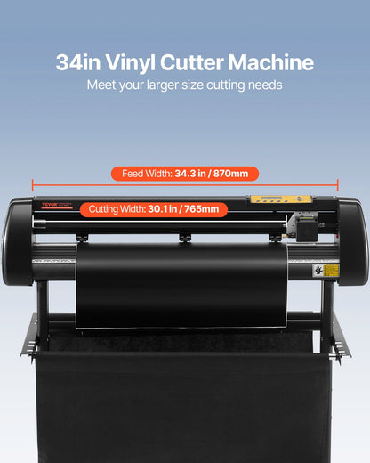 VEVOR Vertical Vinyl Cutter - Select Your Configuration - KZJHRJBJSDDZJWUESV1 - view 2