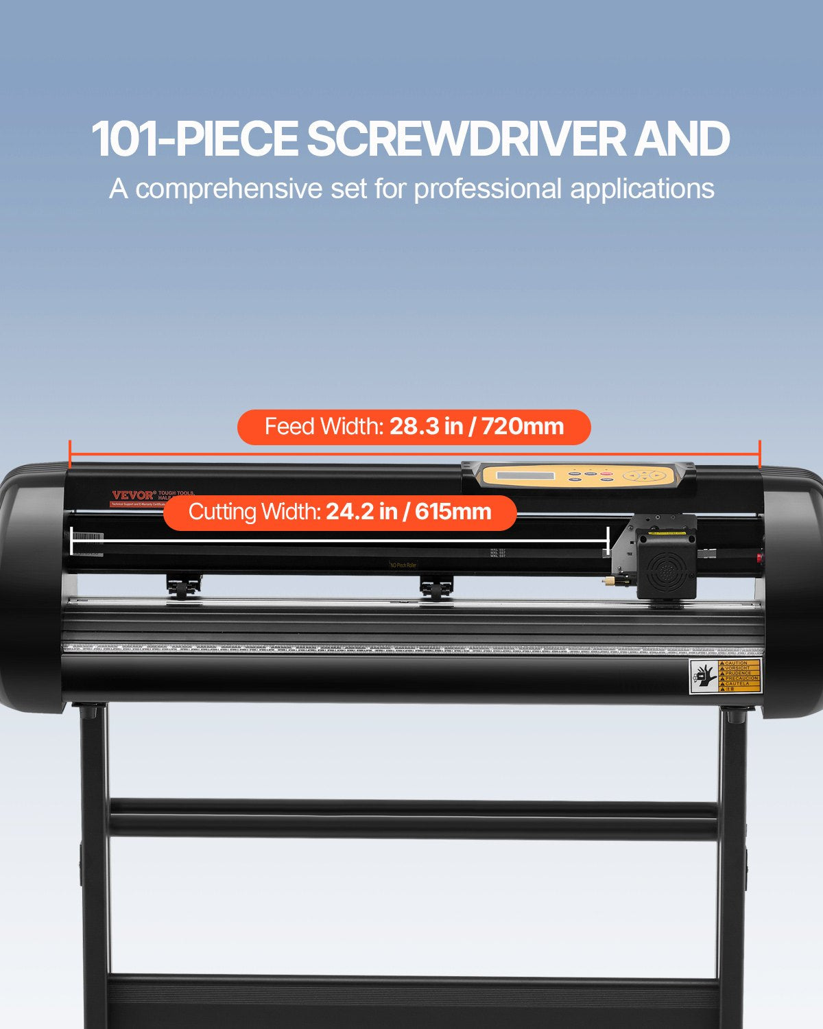 VEVOR Vinyl Cutters - Select Your Configuration - KZJSK720T110V6FKXV1 - view 2