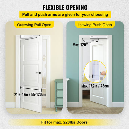 VEVOR Automatic Swing Door Openers - Select Your Configuration - LBKMJZ110220VZ9YIV5 - view 3