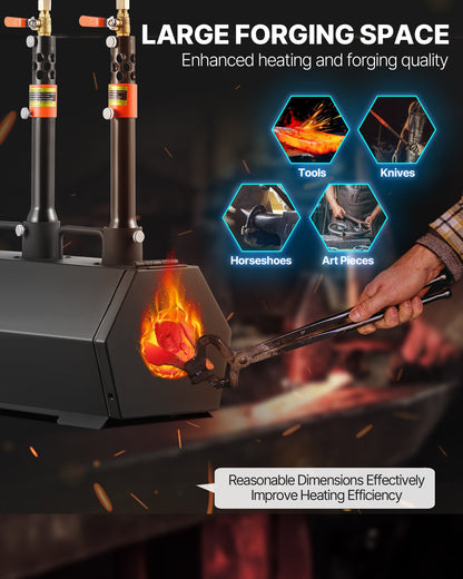 VEVOR Forge Burner - Select Your Configuration - LBXDZL3GHQSY065M4001V0 - view 3