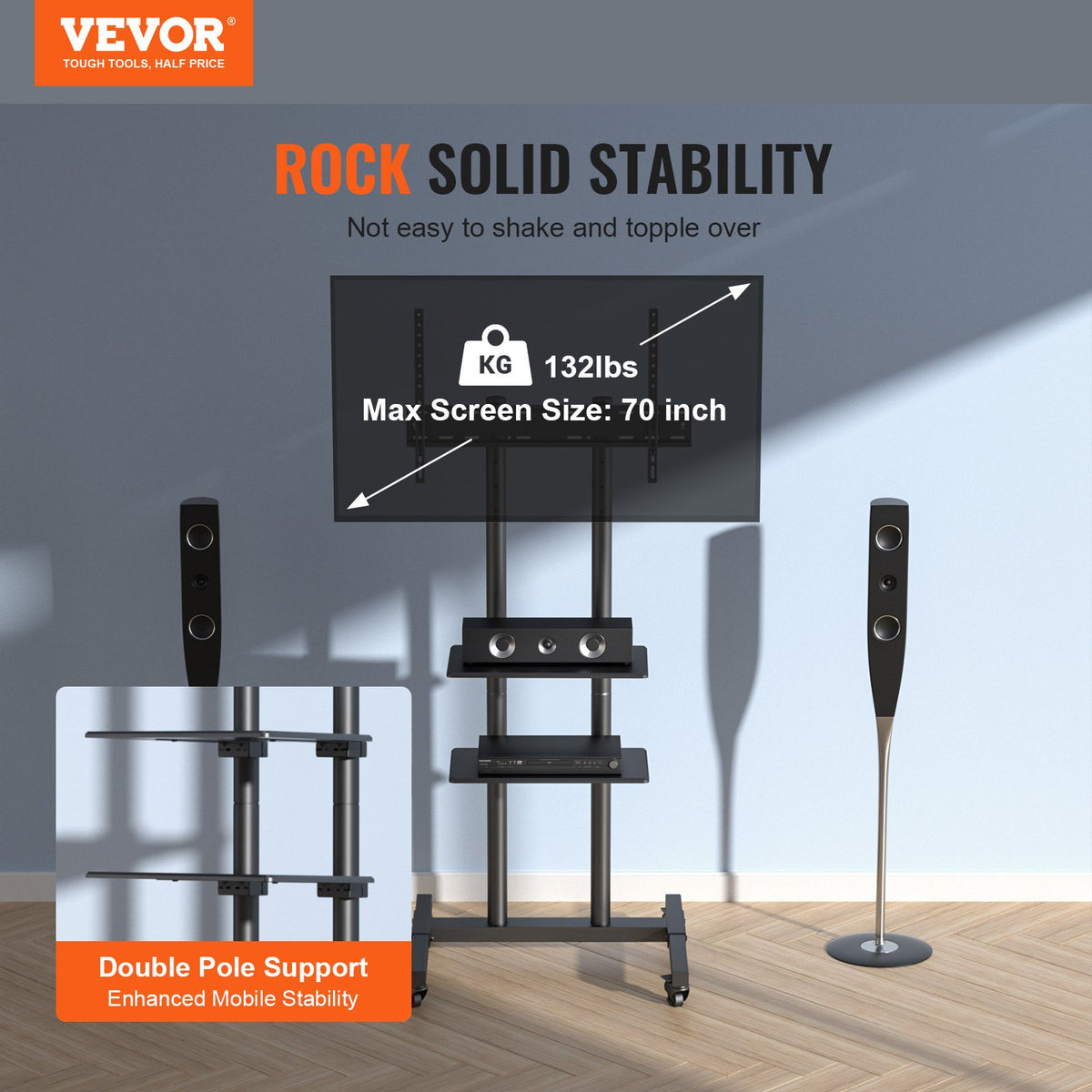 VEVOR Universal TV Stand