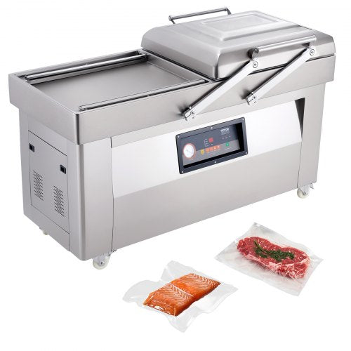 VEVOR DZ-600-2S-V1 Floor-Standing Chamber Vacuum Sealer, 1.2KW Sealing Power - LDSQSZKFKJ20YWR8WV1 - view 1