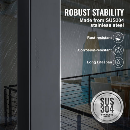 VEVOR Composite Deck Posts - Select Your Configuration - LGZHWK106.7551BHXV0 - view 3