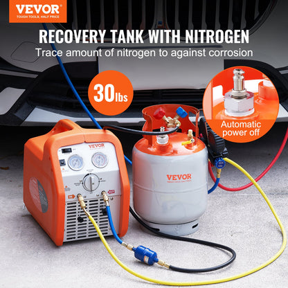 VEVOR Refrigerant Recovery Tank - Select Your Configuration - LMHSGDFDK1430B9GDV0 - view 2