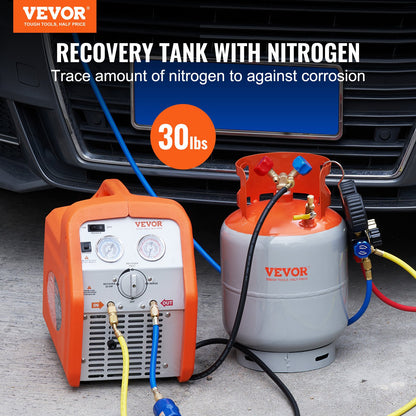 VEVOR Refrigerant Recovery Tank - Select Your Configuration - LMHSGWFDK3014DZJGV0 - view 2