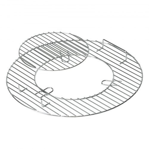 VEVOR 21 Inch Cooking Grate for 21 inch Kettle Grill, Round Replacement Charcoal Grates, Iron Gas Grill Replacement Parts for Outdoor Cooking, Barbecue Camping, Picnic, Patio and Backyard, Silver - LPCFLKETTLE221DIHV0 - view 1