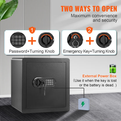 VEVOR Safe Boxes - Select Your Configuration - LSBXXHSLSLF186U0WV0 - view 3