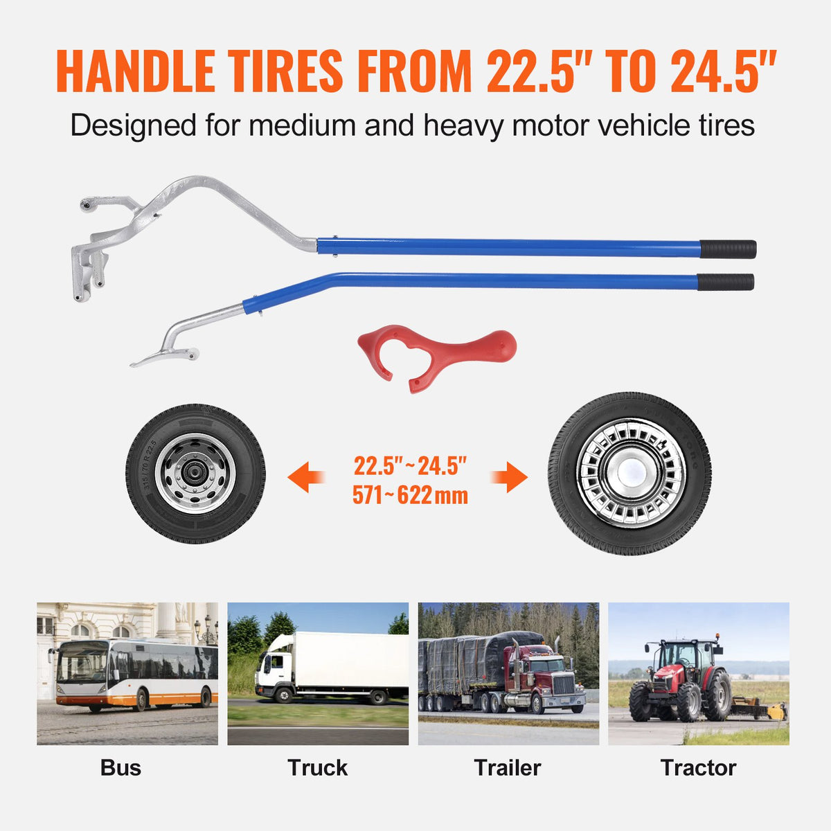 VEVOR Manual Tire Changer Machine