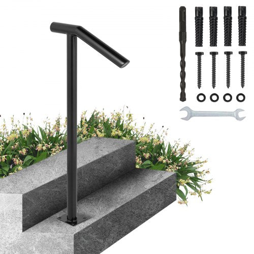 VEVOR Outdoor column stair handrail - Select Your Configuration - LTFS2BXYGLZHS0001V0 - view 1