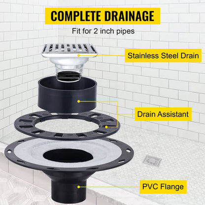 VEVOR Shower Systems Installation Kits - Select Your Configuration - LYDZT38X60PVC2FCMV0 - view 3