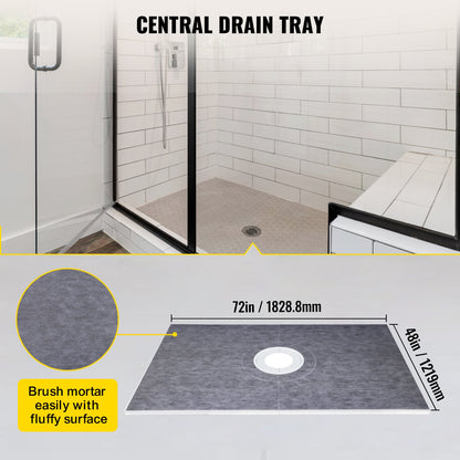 VEVOR Shower Systems Installation Kits - Select Your Configuration - LYDZT48X72ABSQIJUV0 - view 2