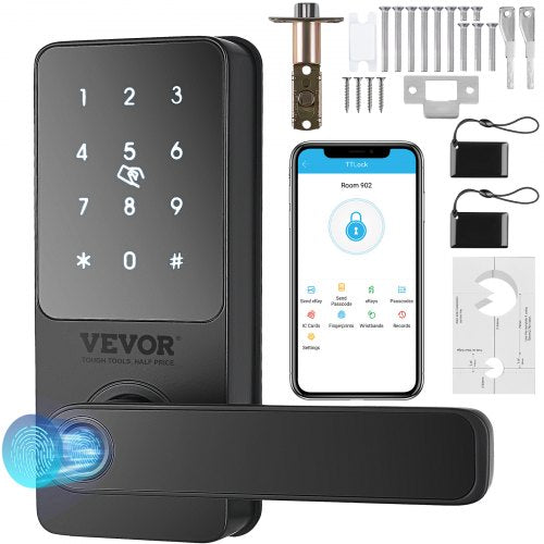 VEVOR Bluetooth Door Lock - Select Your Configuration - LYZNSMBSBSSZ315W6V9 - view 1