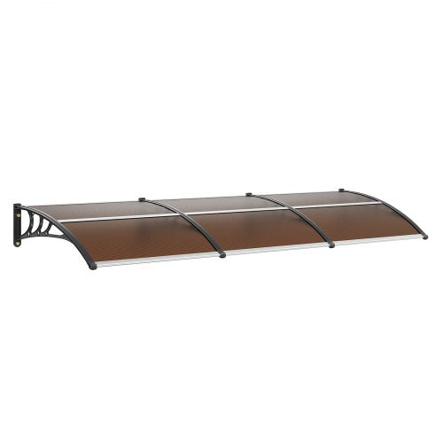 VEVOR Polycarbonate Awnings - Select Your Configuration - MCZYPYCZ40120RAR3V0 - view 1
