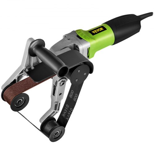 VEVOR Pipe Tube Polisher Sander 7\"/180 mm Max Pipe Diameter,Sander Polisher Grinder 110V 800W,Professional Belt Sander Grinding Machine 6 Speeds Adjustable,for Burnishing Finishing Stainless Steel - MDQYGDMJ000000001V1 - view 1