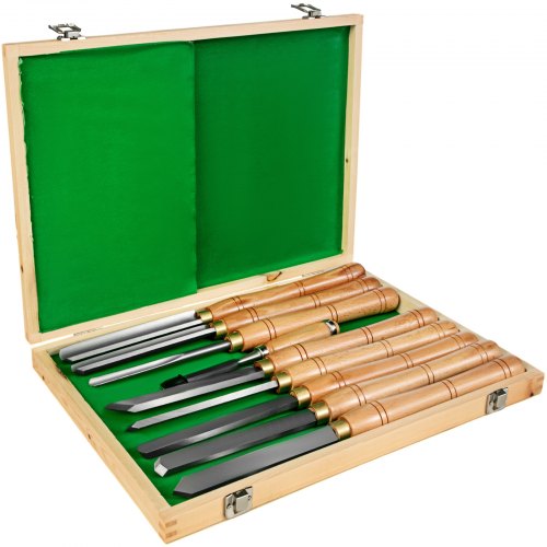 VEVOR Wood Lathe Turning Tools - Select Your Configuration - MGCD8PCSMGCCZTZ01V0 - view 1