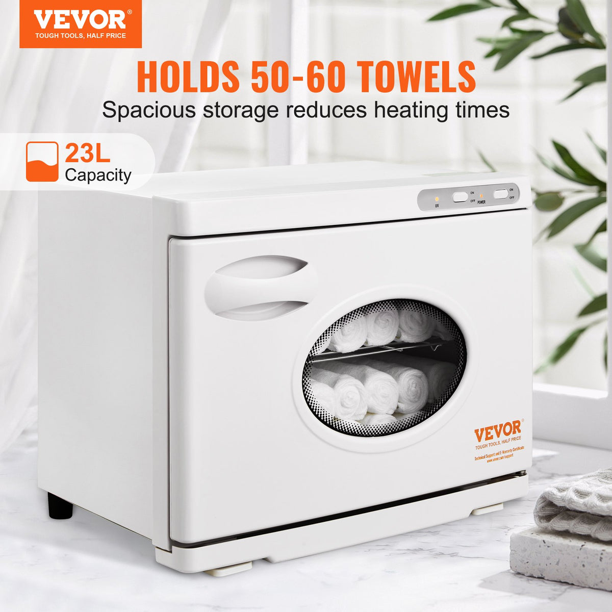 VEVOR Towel Warmer Cabinets, 8L / 23L — 23L
