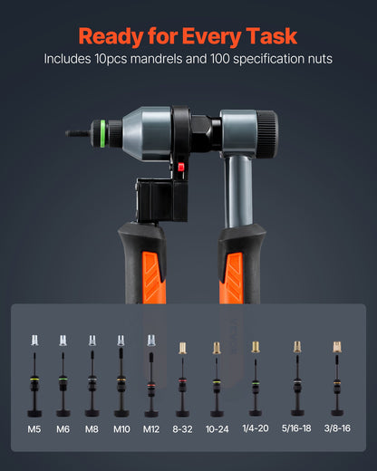 VEVOR Hand Riveter - Select Your Configuration - MLMQSDJLSSBS9UBEW001V0 - view 2